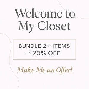 Welcome to My Closet ✨ Bundle 2+ Items & Save 20% | Make Me an Offer